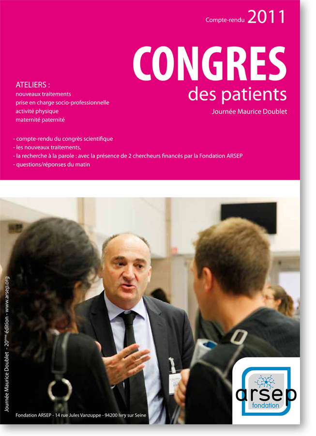 Congrès patients 2011 | Fondation Arsep